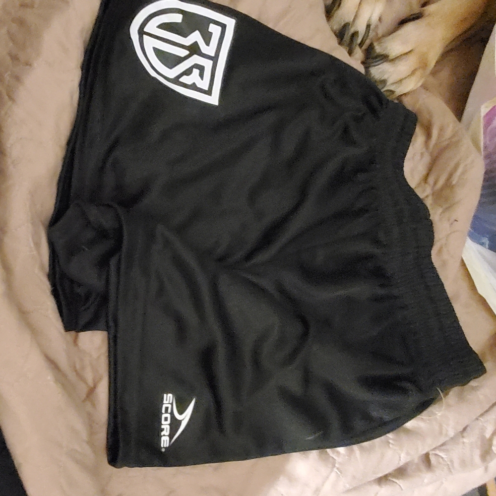 Score Black Athletic Shorts